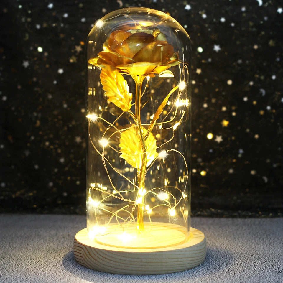 LED Enchanted Rose