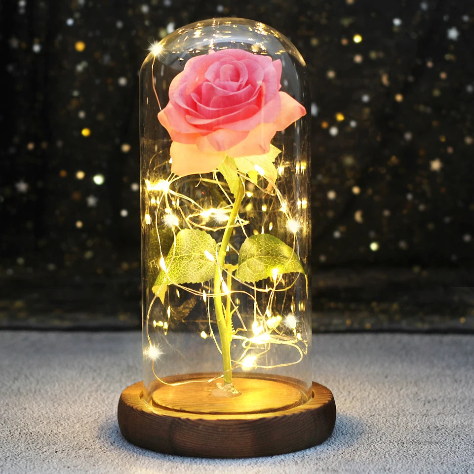 LED Enchanted Rose